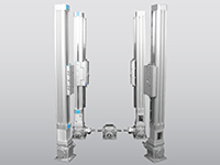 滑台式电动缸四轴联动